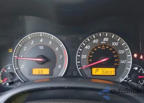 2009 Toyota Corolla Xrs из США, поврежденный, VIN 2T1BE40EX9C010535